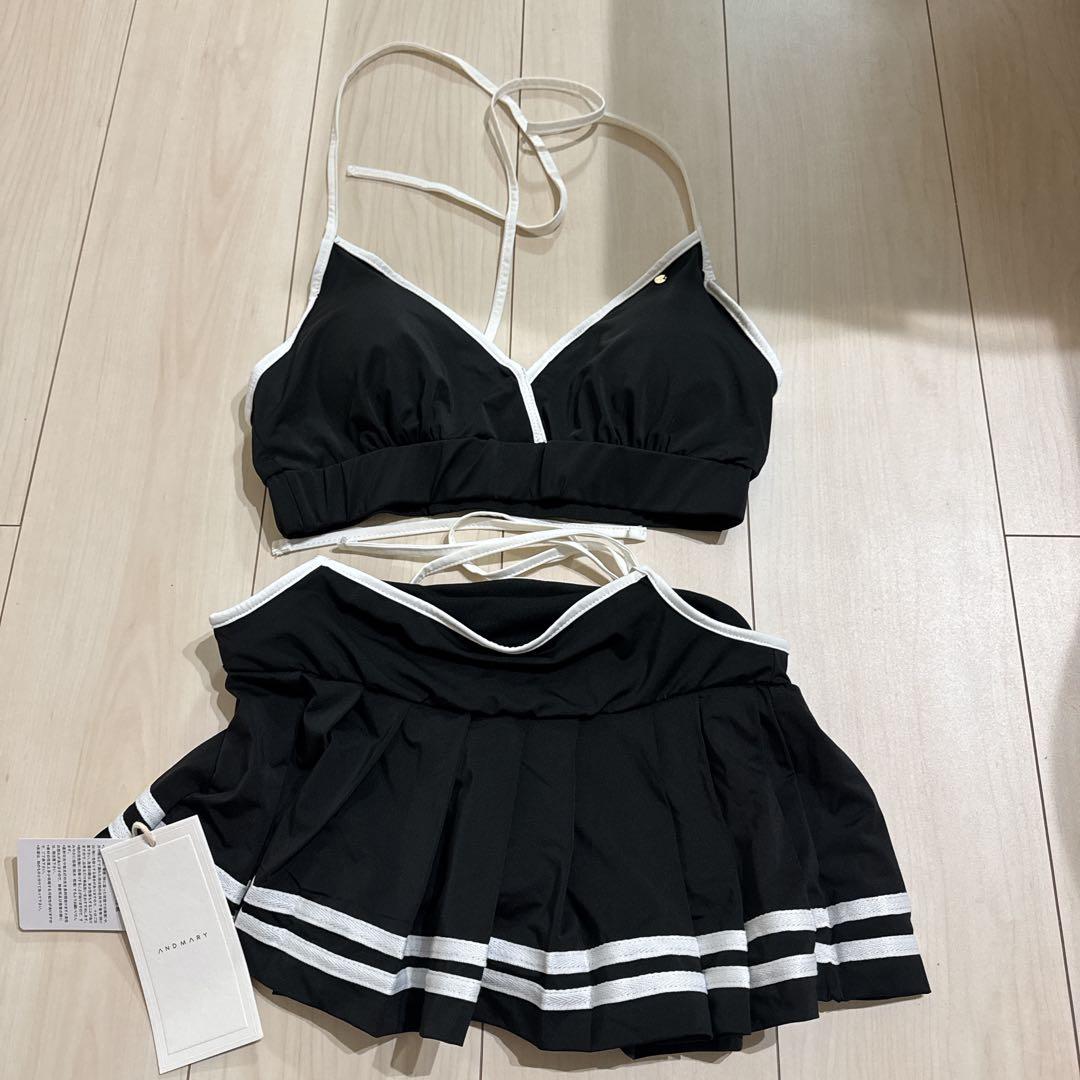 水着・ラッシュガード Andmary Coco pleats swimwear Black