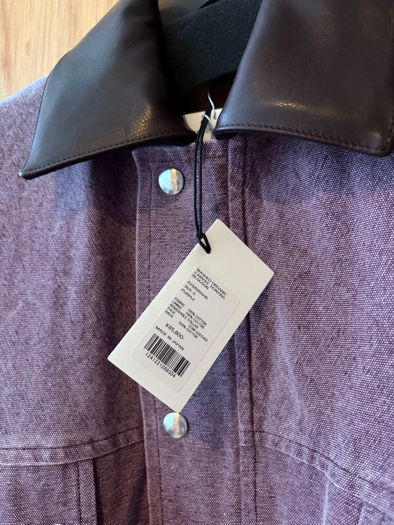 AURALEE オーラリー　ORGANIC CANVAS BLOUSON