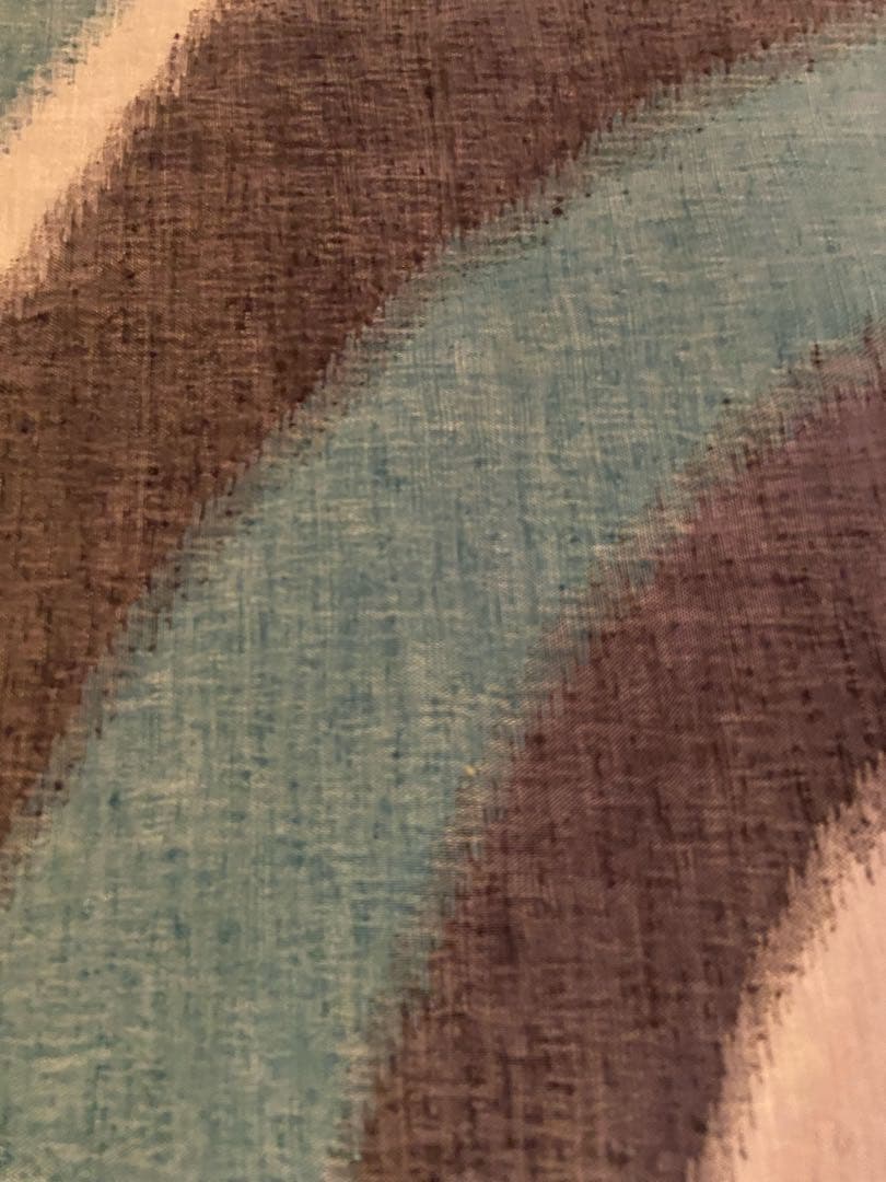 【新品】モダンなすくい織　袋帯　ブルー　絹　通年OK