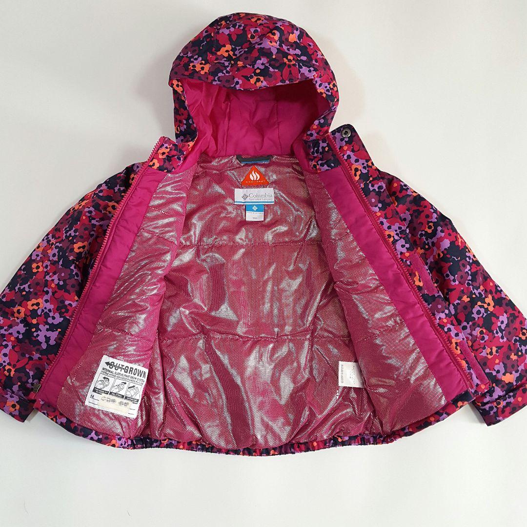 美品 コロンビア キッズ110 スノーウェア 上下セット スキースノボー 雪遊び
