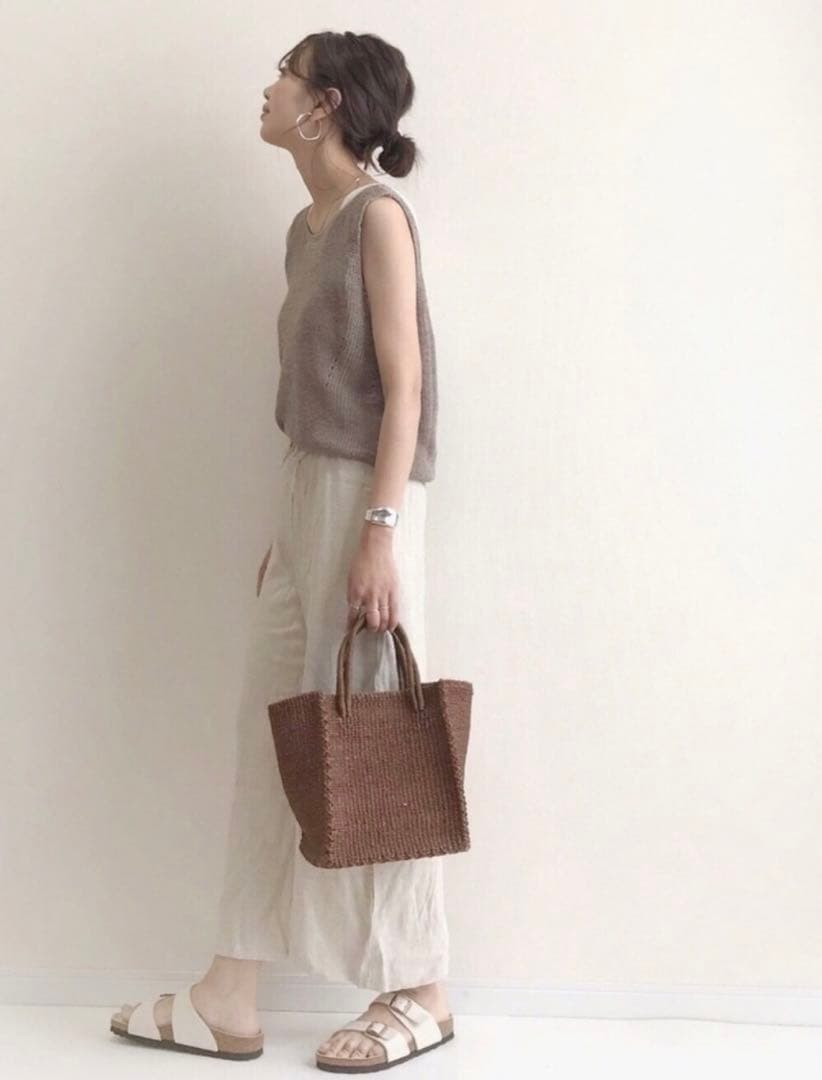 【ヨシ】UNITED ARROWS ユナイテッドアローズ カゴバッグ