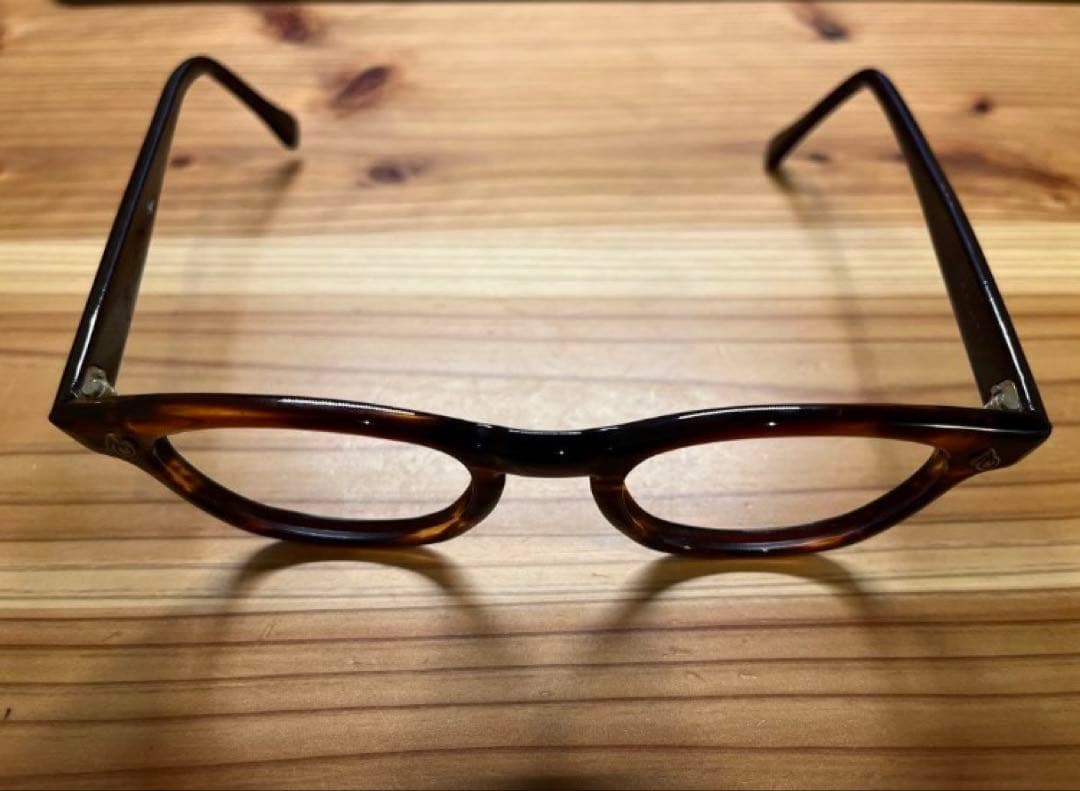 【専用】ビンテージ アメリカンオプティカル 鼈甲 safety デミアンバー