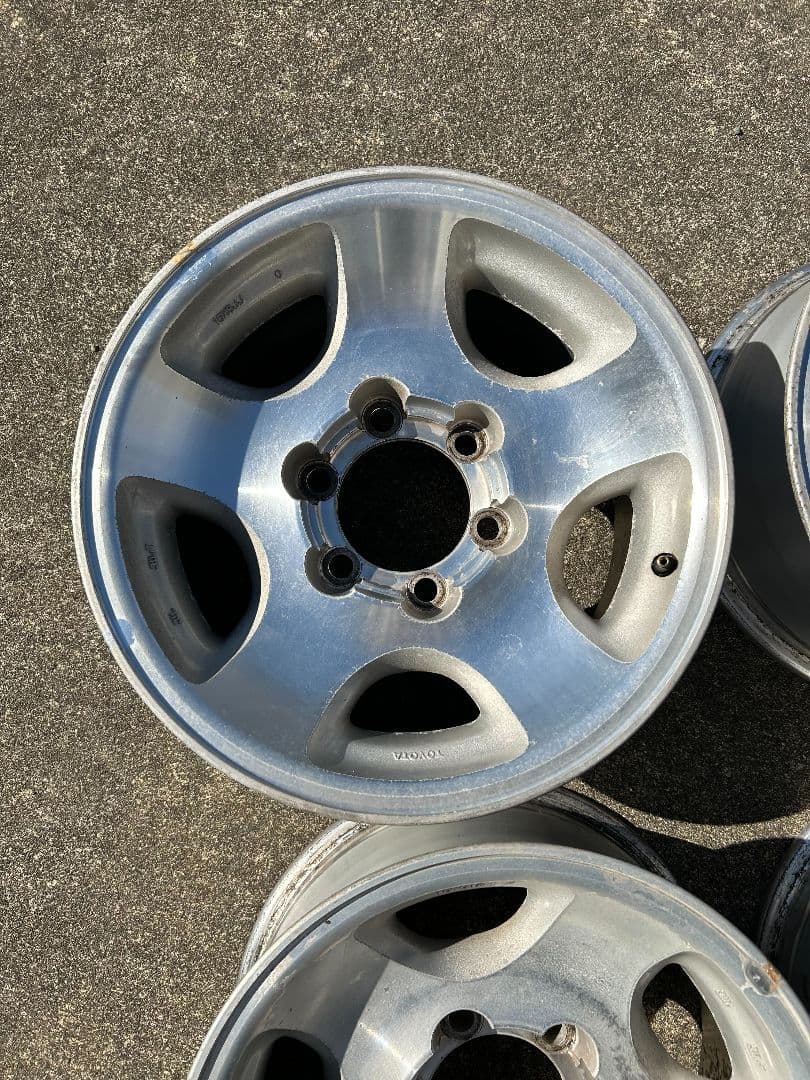 ランクル　80　純正　ホイール