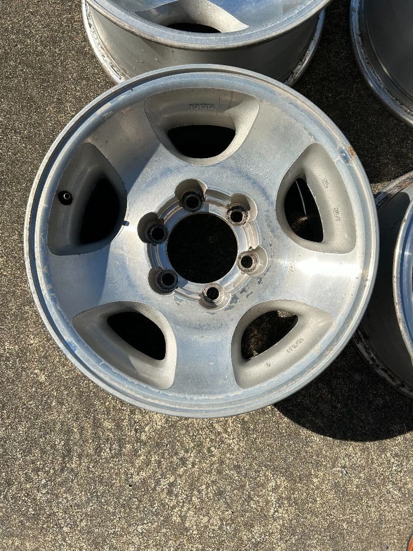 ランクル　80　純正　ホイール