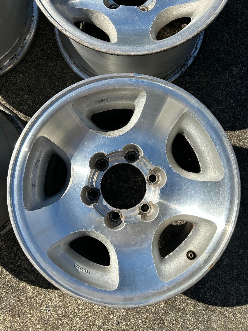 ランクル　80　純正　ホイール