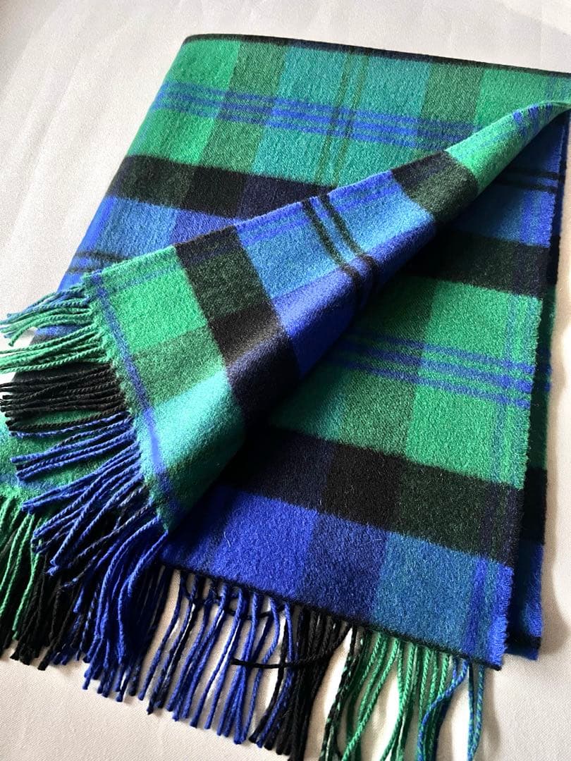 【国内正規品】ジョンストンズ　カシミア100%大判ストール　ベアード　Baird