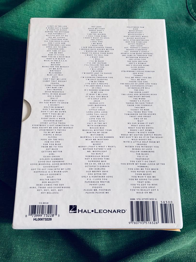 今日だけ値下げ！ビートルズ 全曲スコア