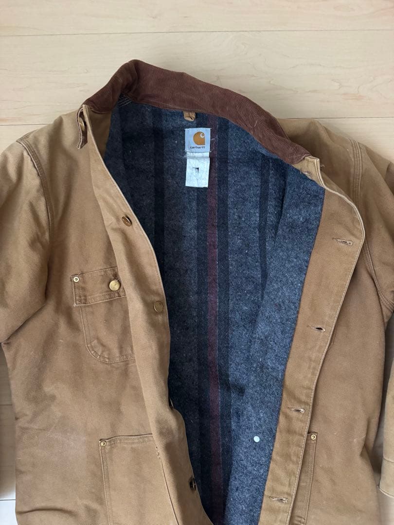 Carhartt Michigan CHORE COAT ベージュ　チョアコート