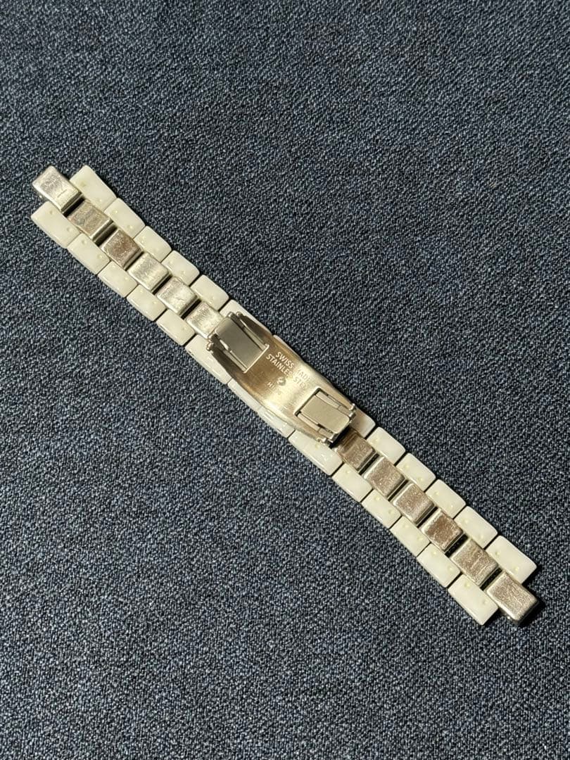 CHANEL J12 社外CZアフターダイヤベルト☆ホワイト☆ラスト1本！！☆