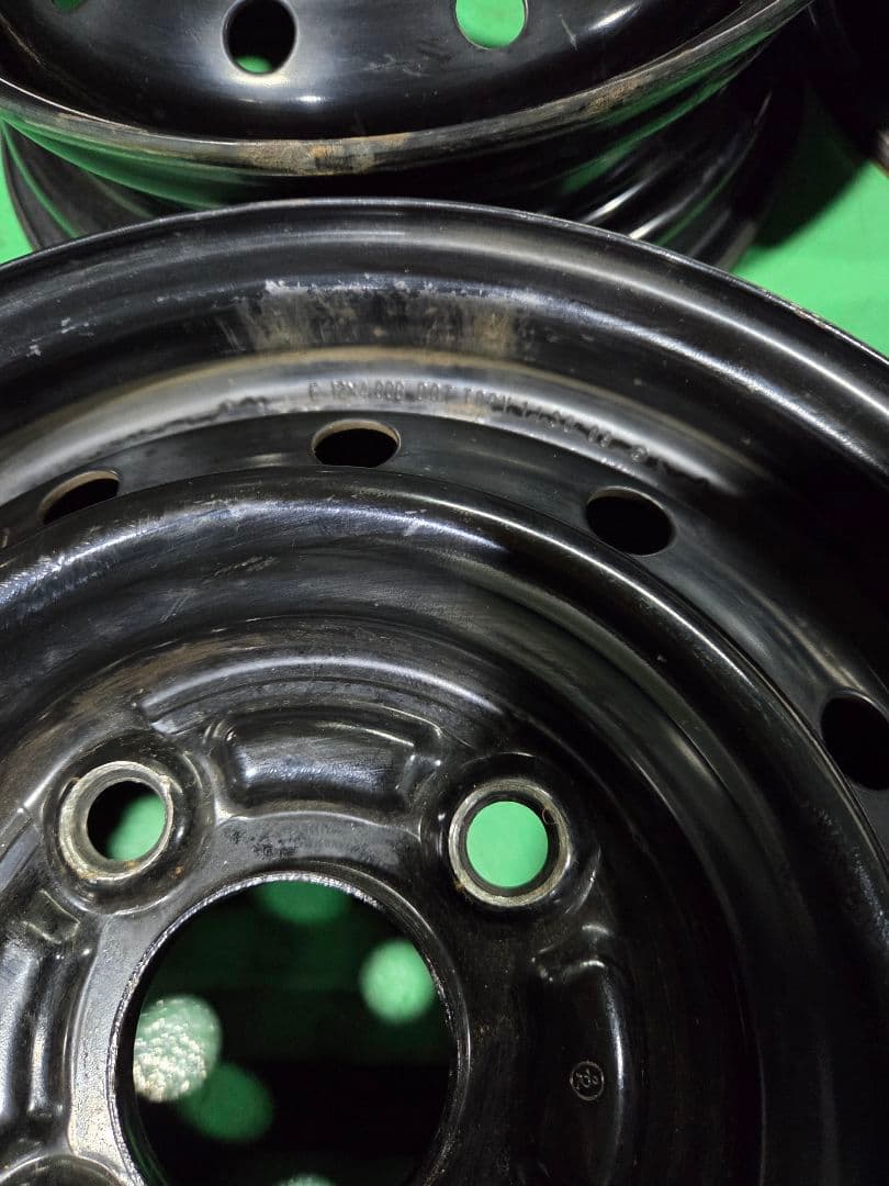 スズキ純正スチールホイール12インチ4本セット