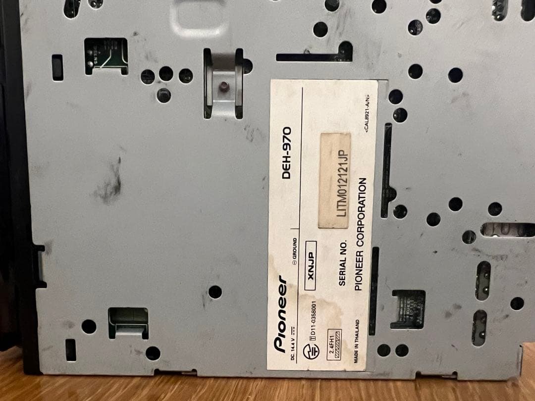 カーオーディオ carrozzeria Pioneer DEH-970