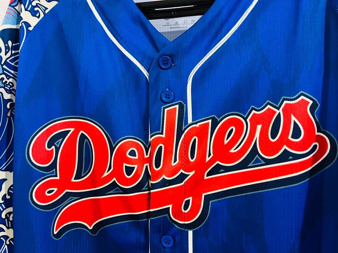 ロサンゼルスドジャース ユニフォーム ジャパンナイト XLユニフォーム 青色