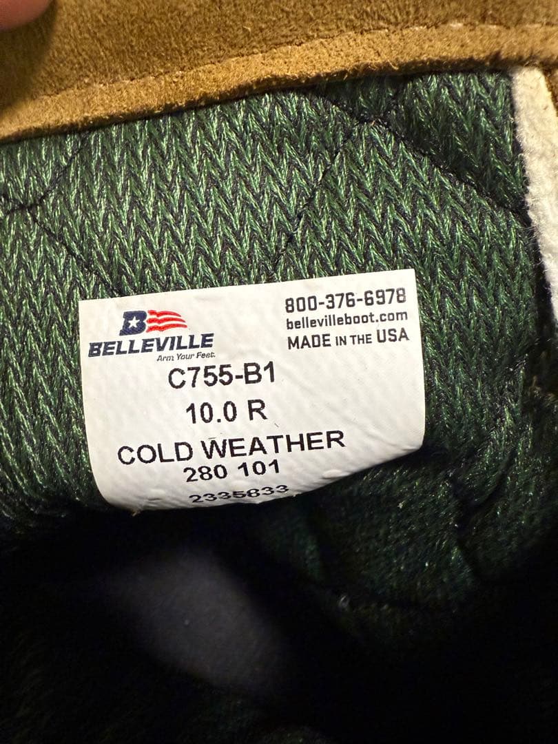 最終値下げBELLEVILLE GORE-TEX TEXCOLD WEATHER