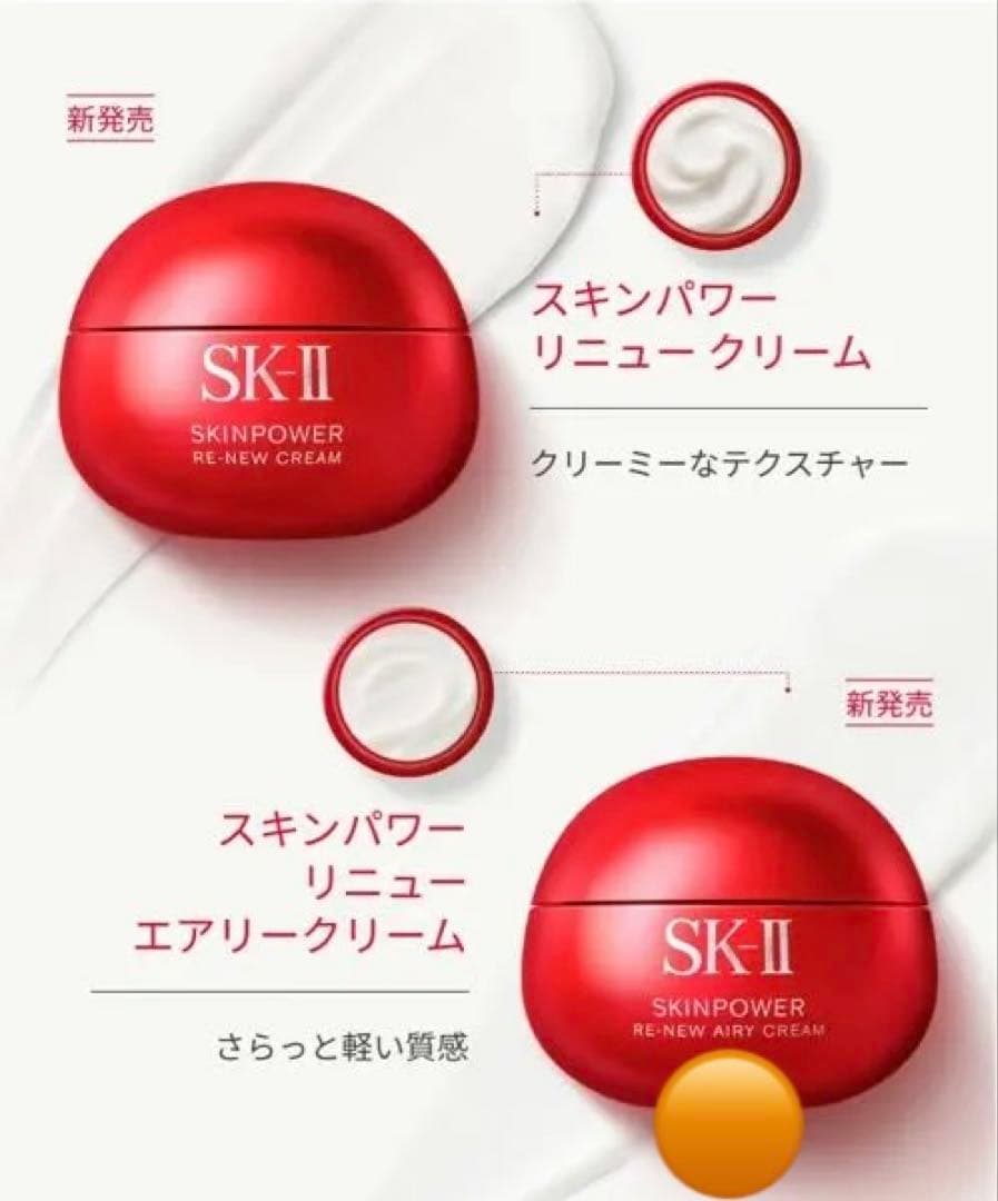 SK−IIスキンパワーリニューエアリークリーム80g