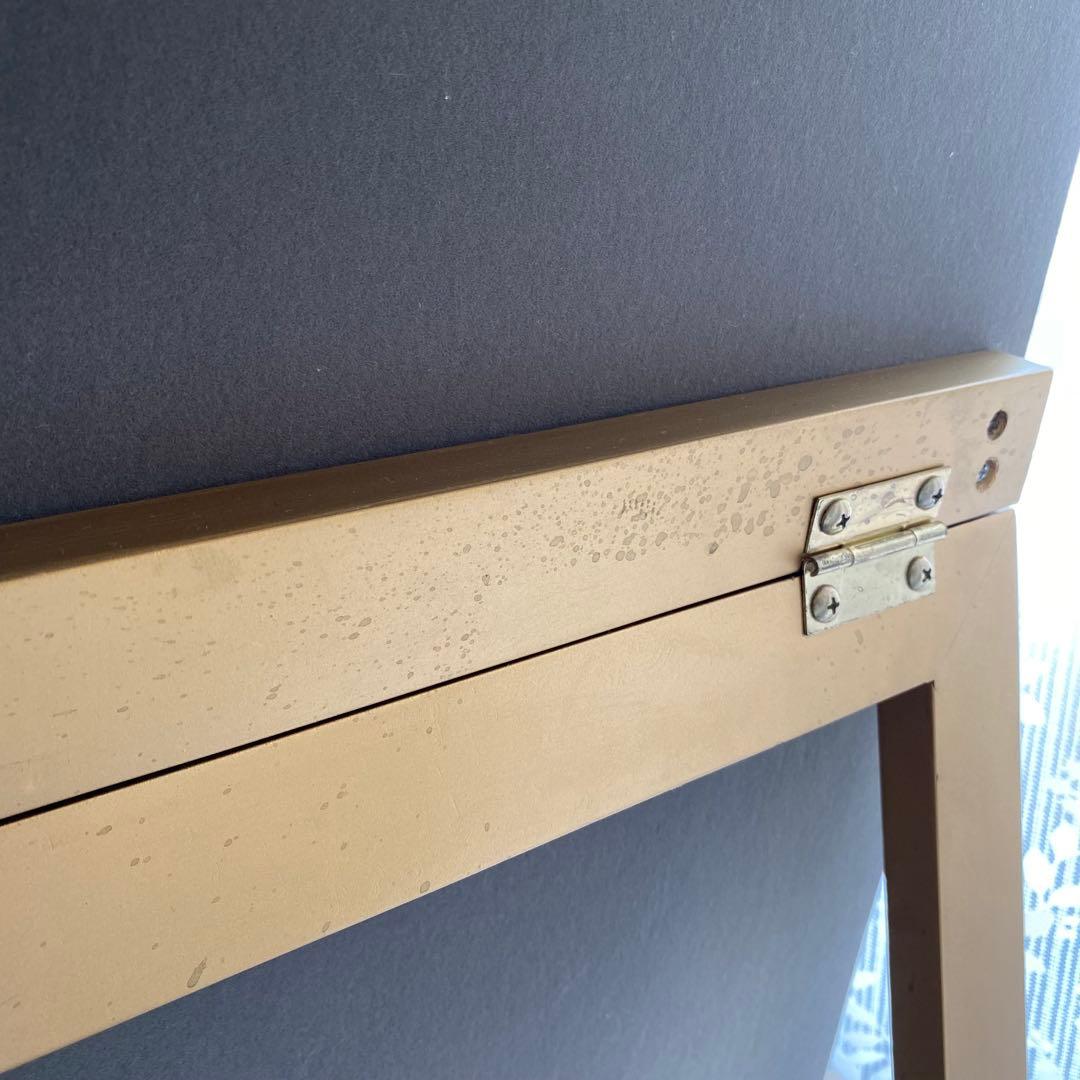 アンティーク調ミラー 全身鏡 姿見 ゴールド