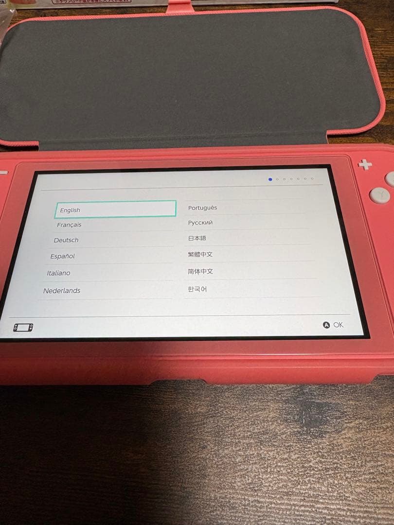 【保証付】Switch Lite あつまれ どうぶつの森セット しずえアロハ柄