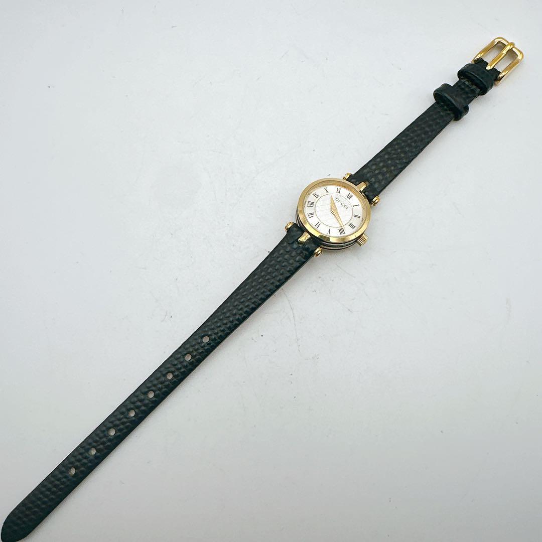 美品 稼動品 GUCCI グッチ 2040L レディース腕時計 箱付き