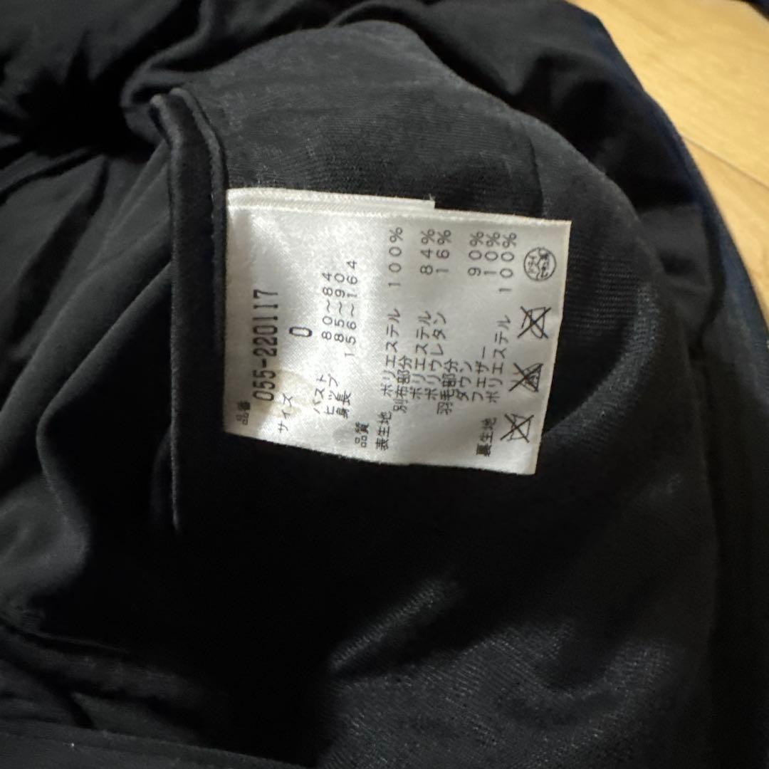 PEARLY GATES ブラック ダウンジャケット　サイズ0