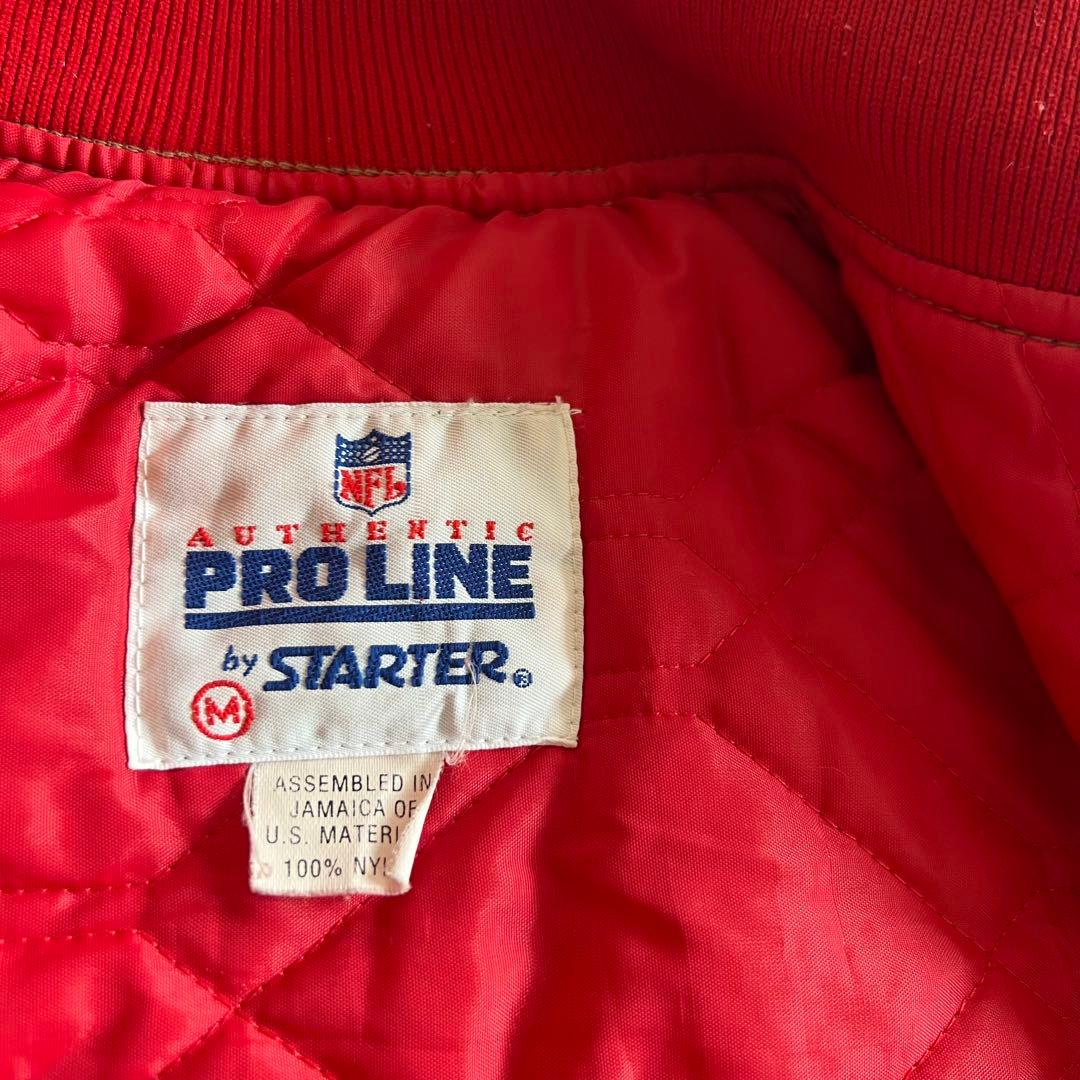 スターター 90s NFL 49ers アワードジャケット スタジャン 希少古着