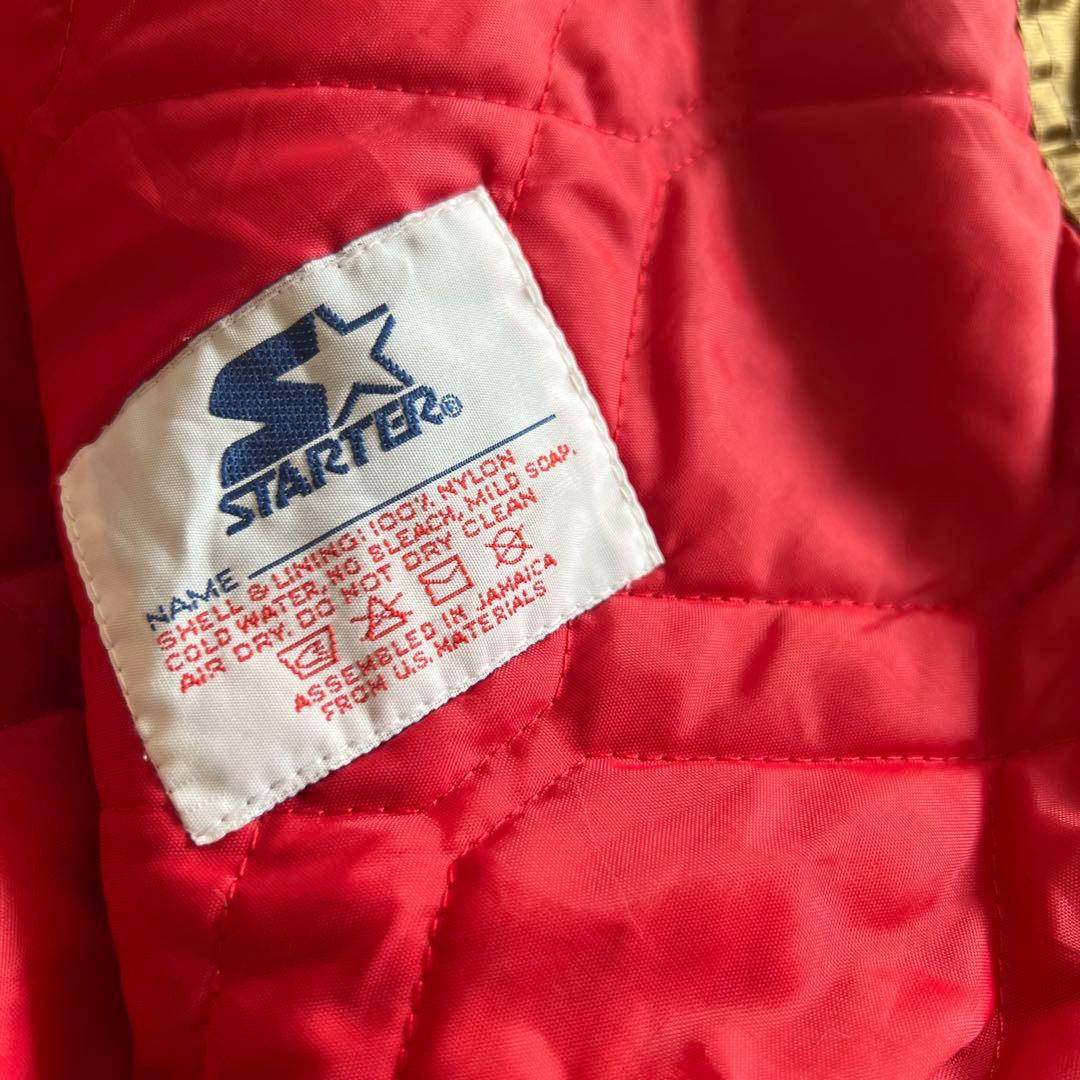 スターター 90s NFL 49ers アワードジャケット スタジャン 希少古着