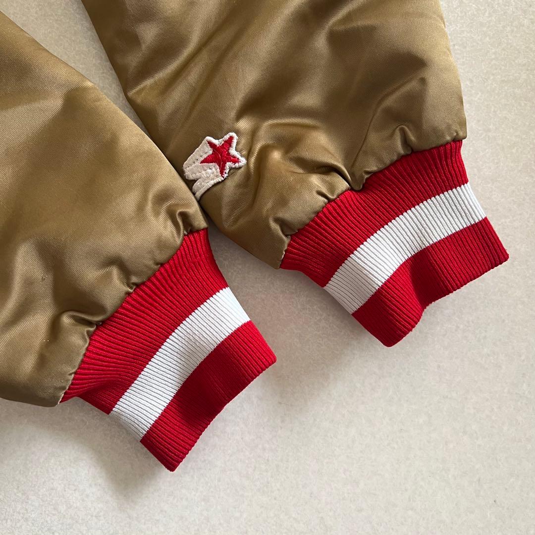 スターター 90s NFL 49ers アワードジャケット スタジャン 希少古着