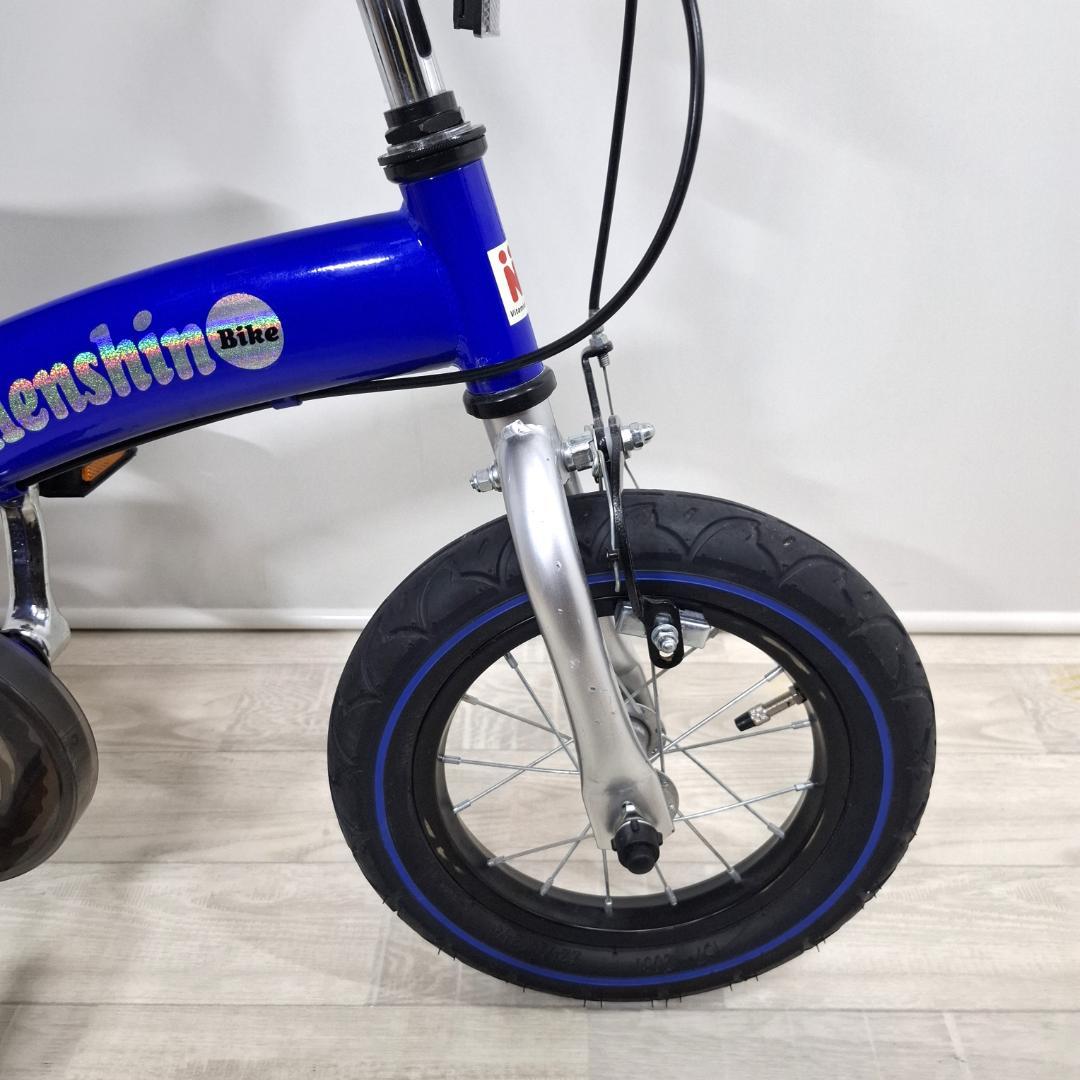 美品★へんしんバイク★12インチ★バランスバイク★取説 工具 スタンド付★ブルー