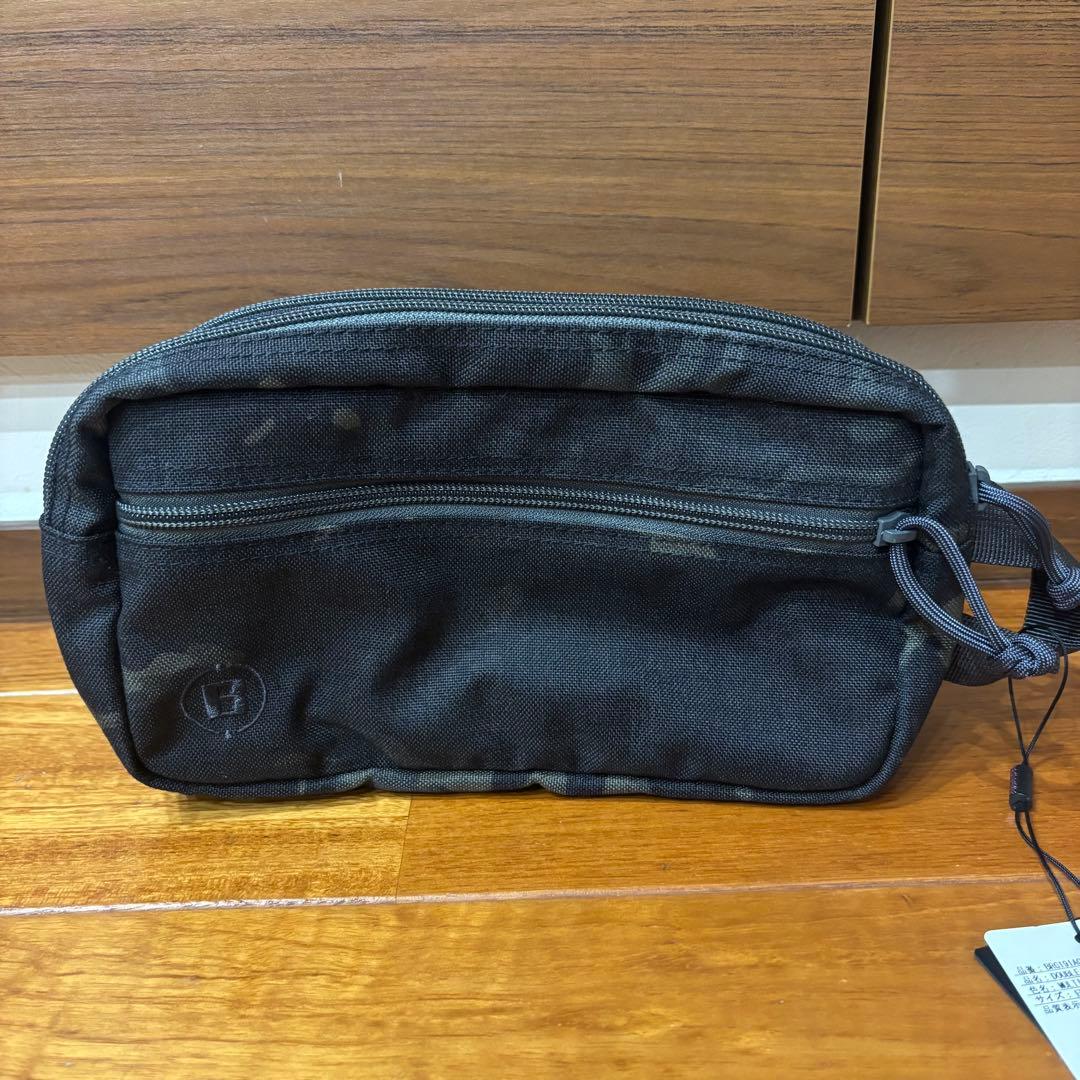 BRIEFING GOLF ポーチ　迷彩