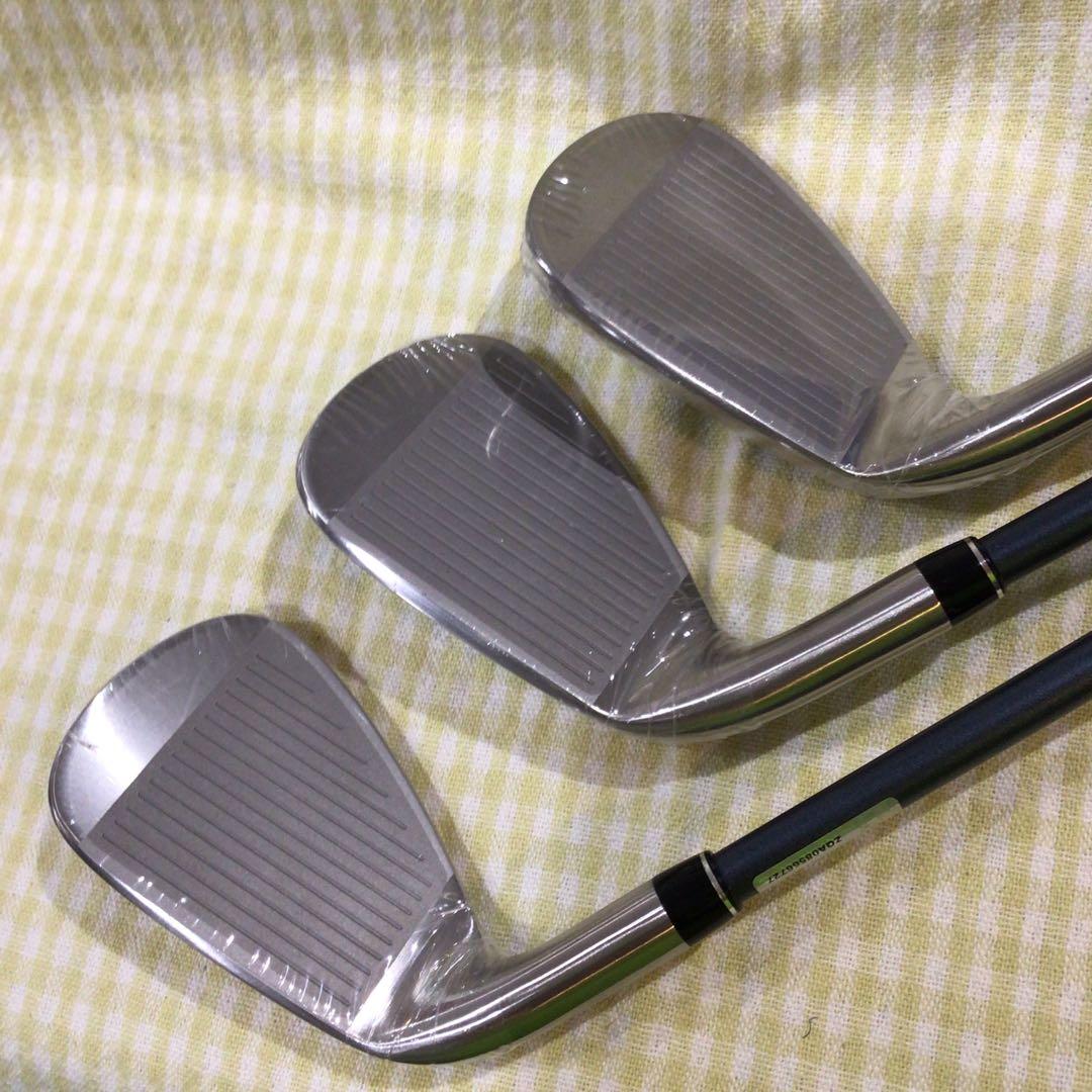ゼクシオ14 アイアン　８I〜PWの3本セット　新品
