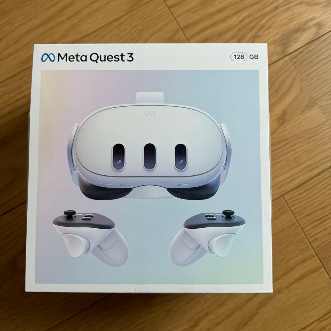  Quest 3 128GB VRヘッドセット メタクエスト