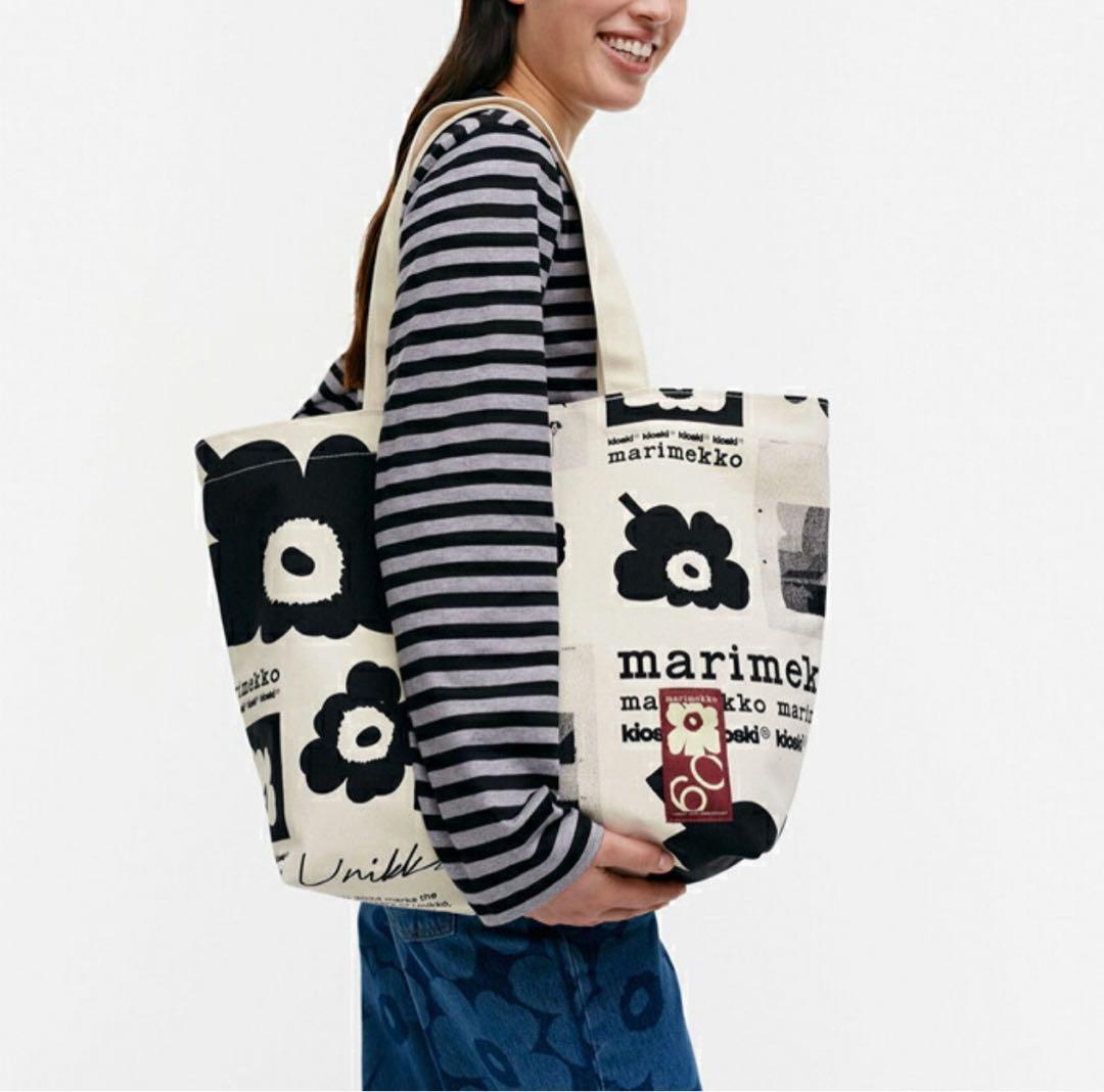 【新品未使用】マリメッコ marimekko 60周年 トートバッグ 希少