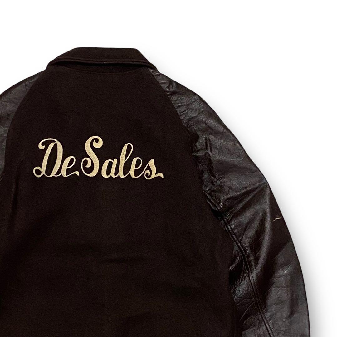 70s- KAYE BROS スタジャン　ロンスタ　チェーンステッチ