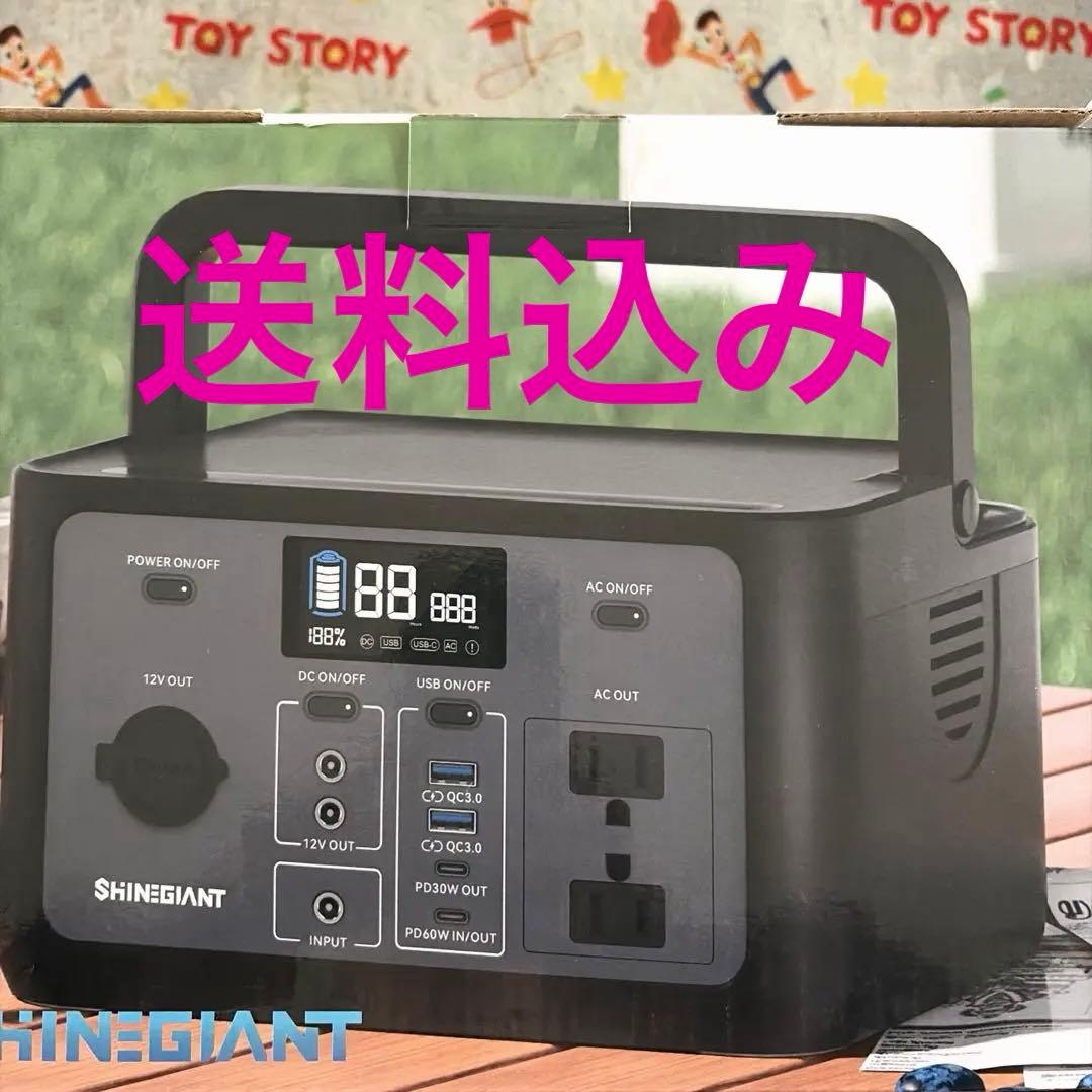 ポータブル電源 小型 256Wh 300W 新品