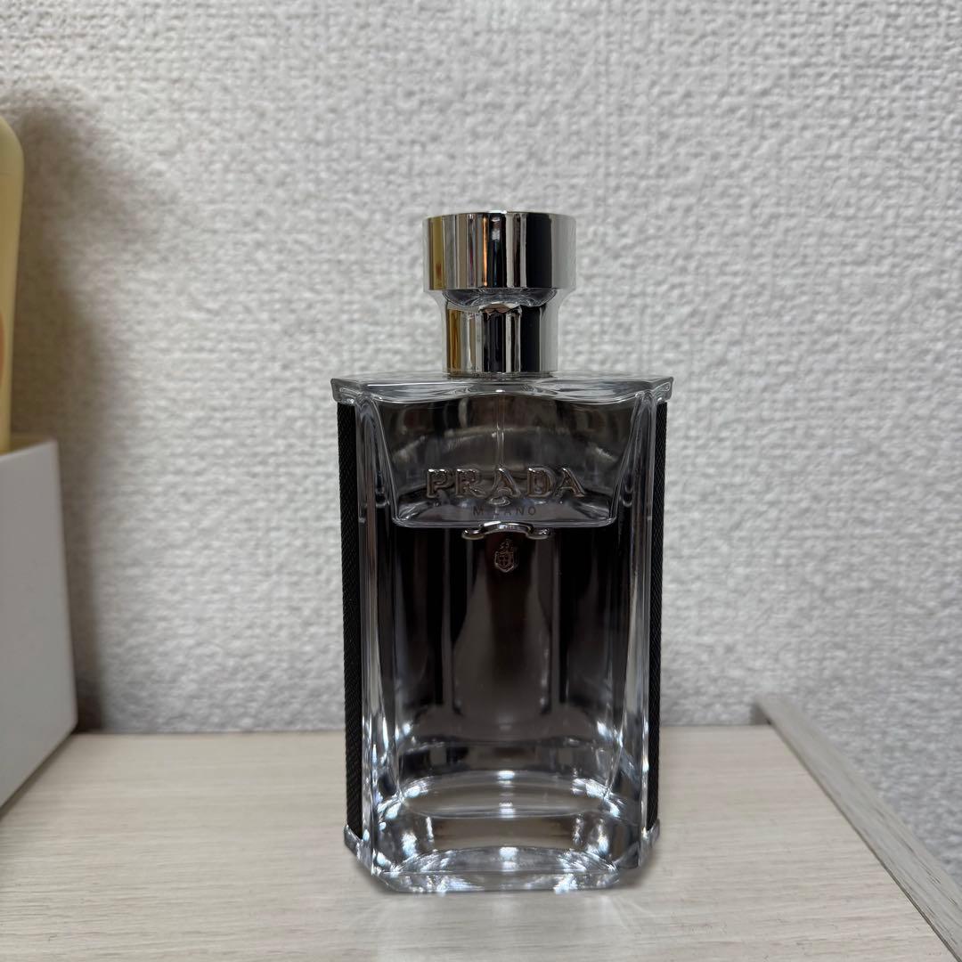 t*o様 PRADA 香水プラダ オム オーデトワレ 100ml 残量約7割 本