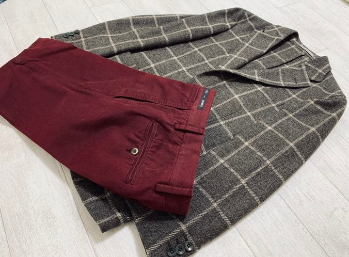 【美品イタリア高級ブランド】ボリオリ　ジャケット　希少サイズ42