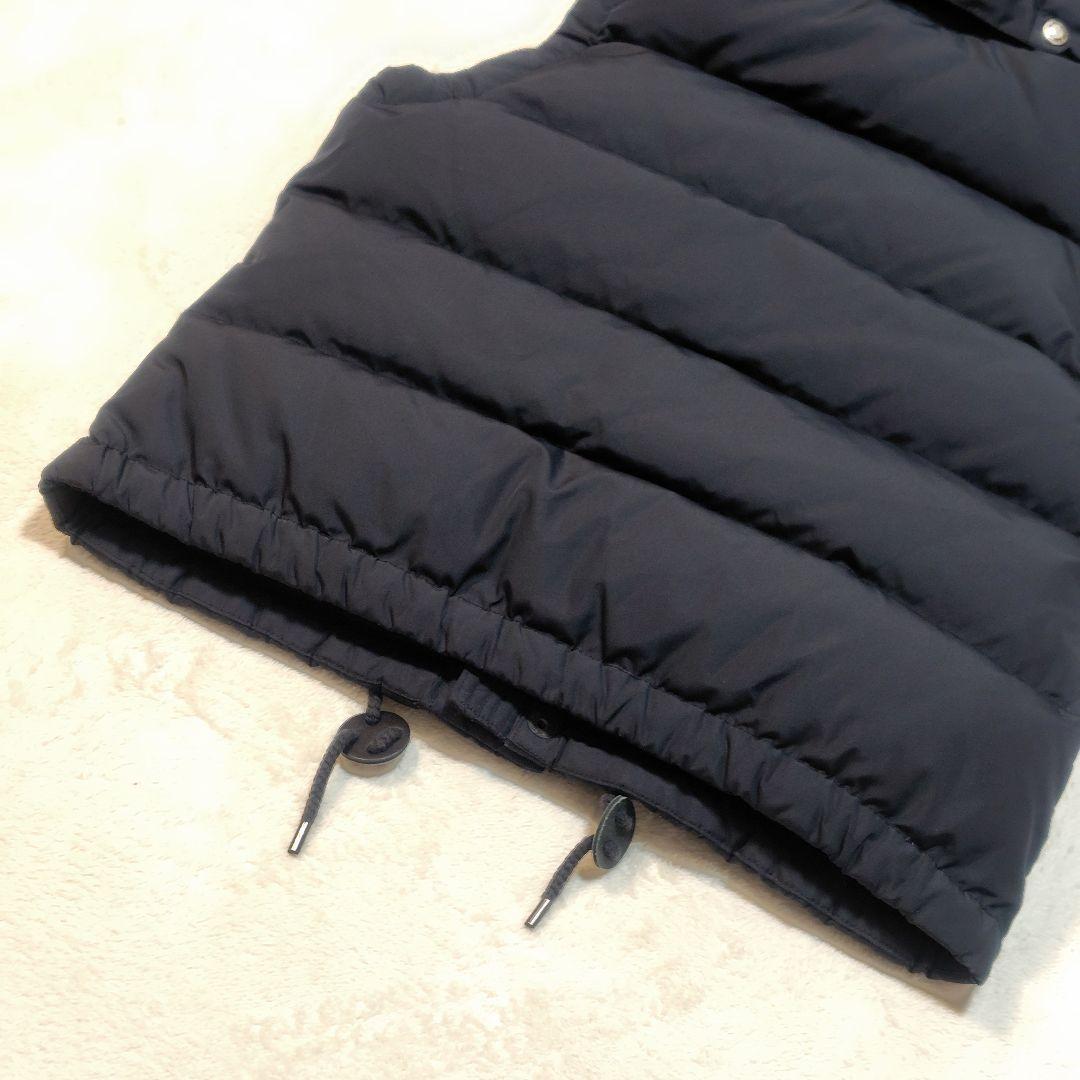 【美品】ポロラルフローレン ダウンベスト 黒 2way ポニー刺繍 人気モデル