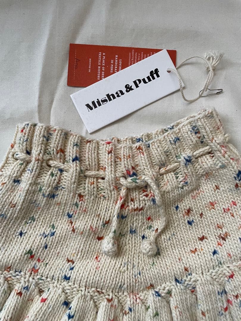 Misha & Puff ニットフリルスカート5y スケポン