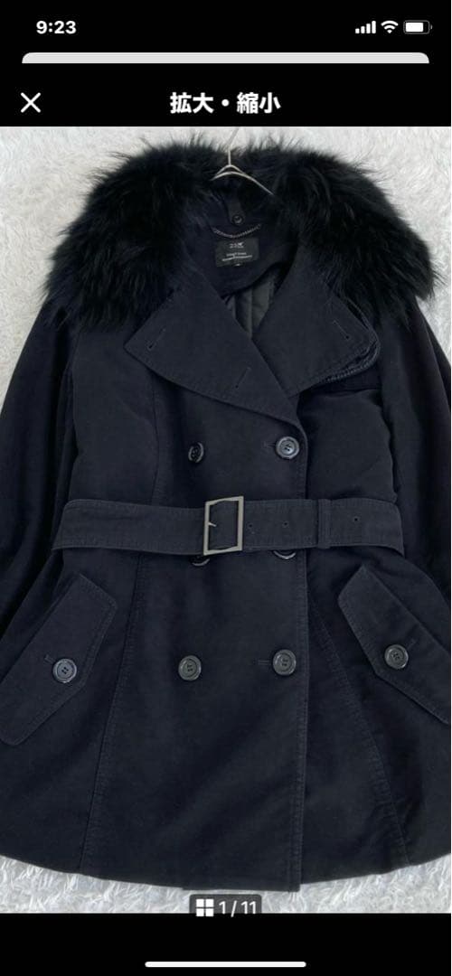 23区トレンチコートと　コート2点