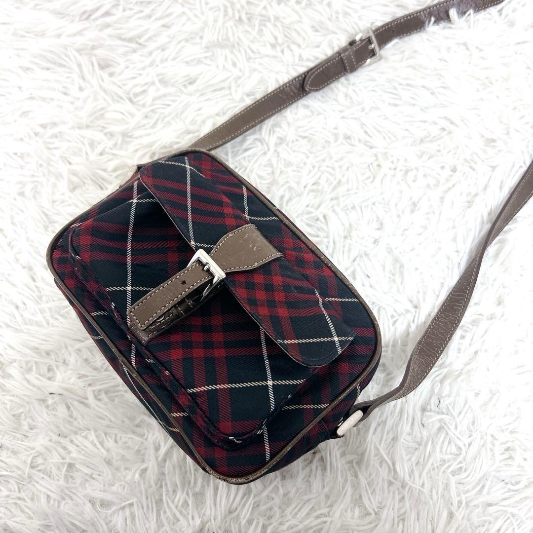 【希少】BURBERRY BLUE LABEL ショルダーバッグ　ノバチェック