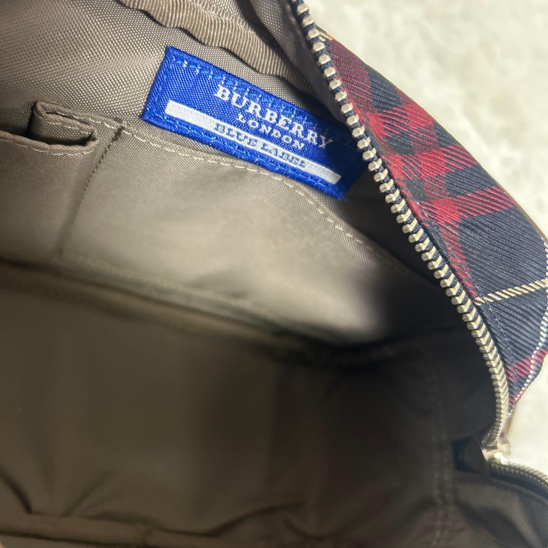 【希少】BURBERRY BLUE LABEL ショルダーバッグ　ノバチェック
