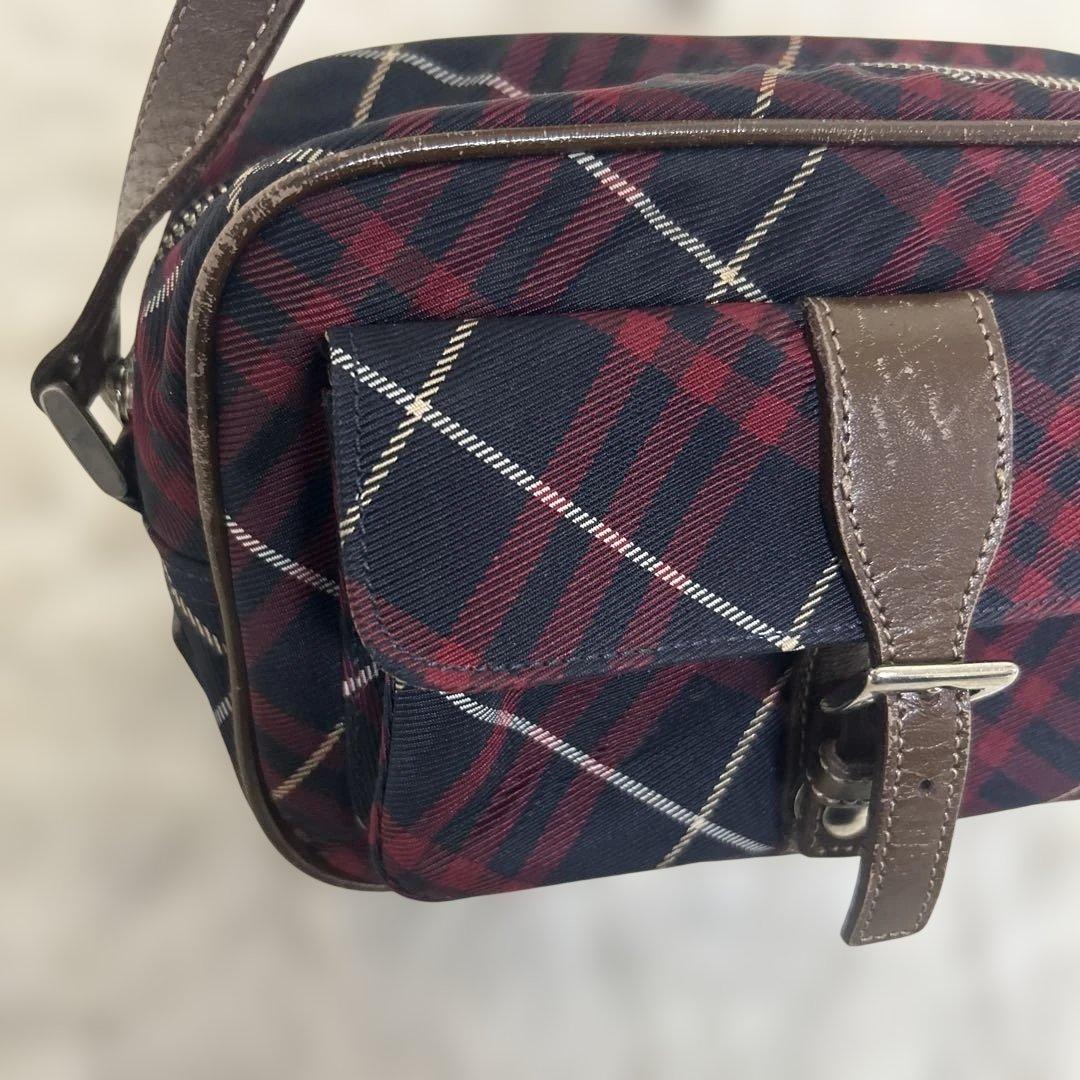 【希少】BURBERRY BLUE LABEL ショルダーバッグ　ノバチェック