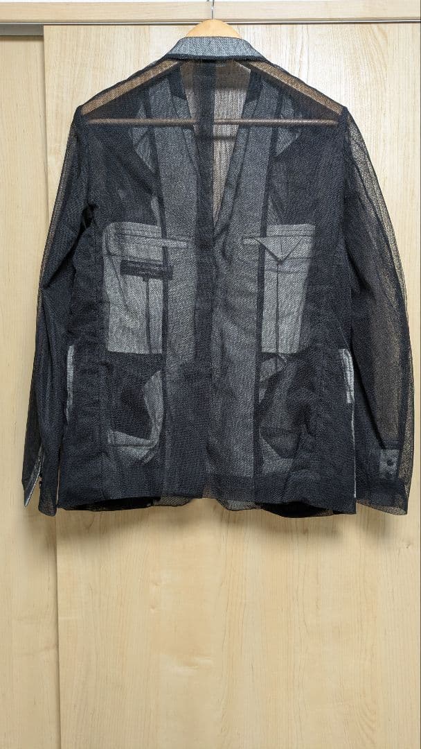 コムデギャルソンオムプリュス 25ss チュールジャケット