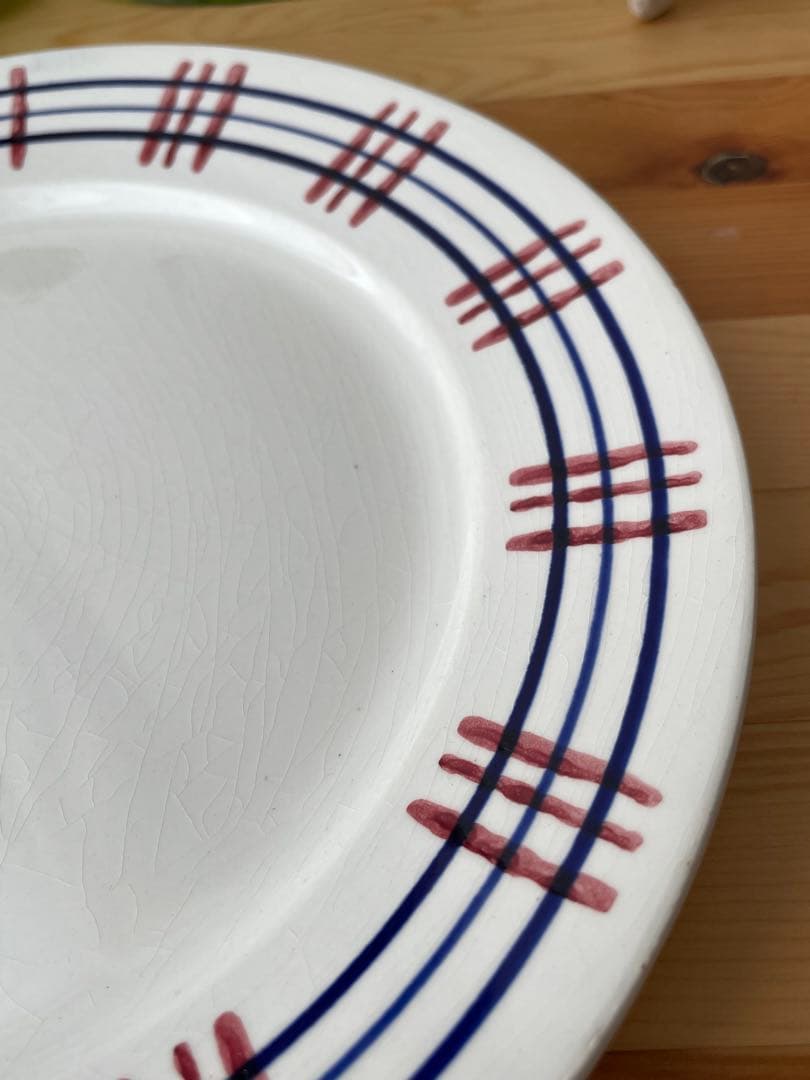 美品　サルグミンヌ　POITOU バスク　フランス　アンティーク　平皿　２枚