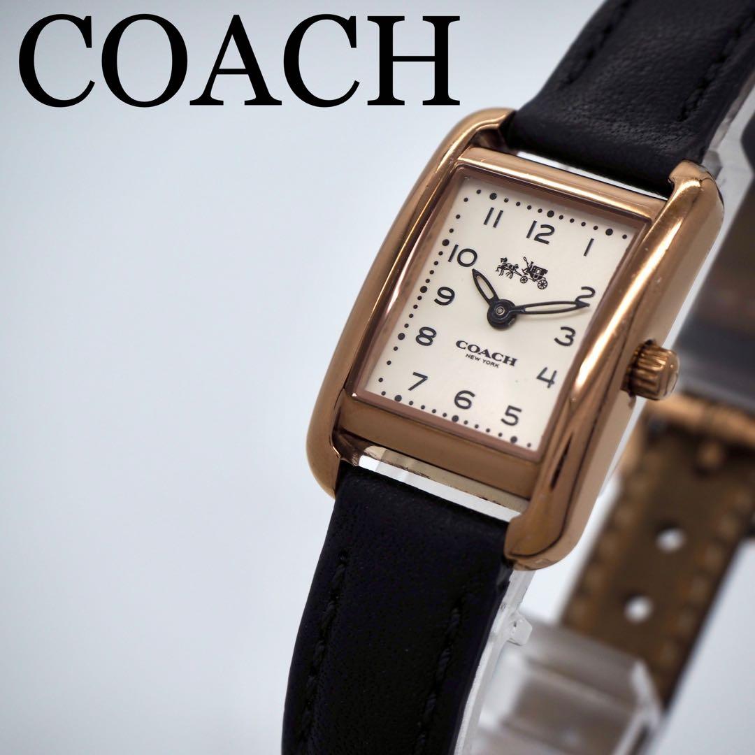 専用　110 稼働 COACH 時計 ピンクゴールド　レディース　アンティーク