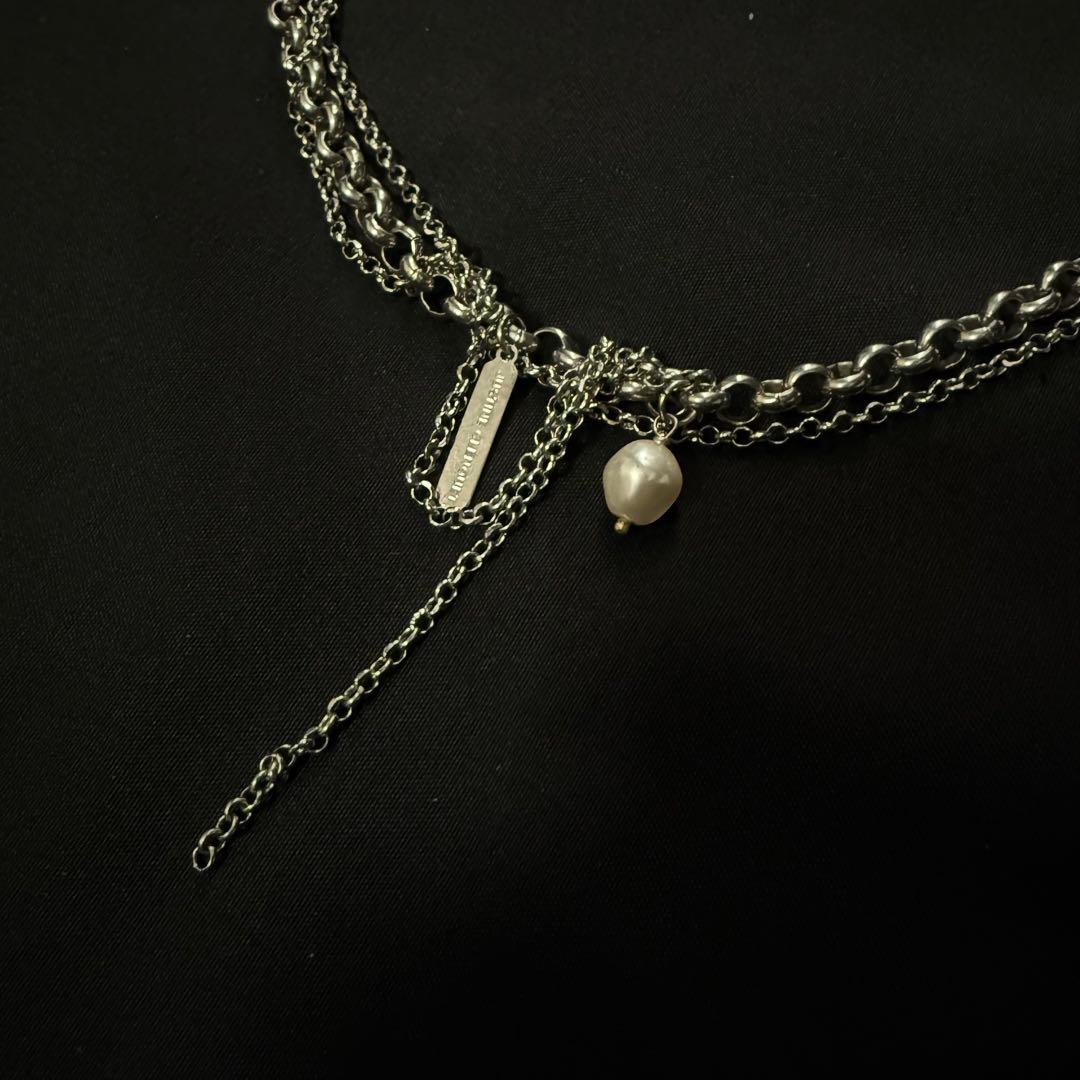アクセサリー JUSTINE CLENQUET Richie Necklace Pall