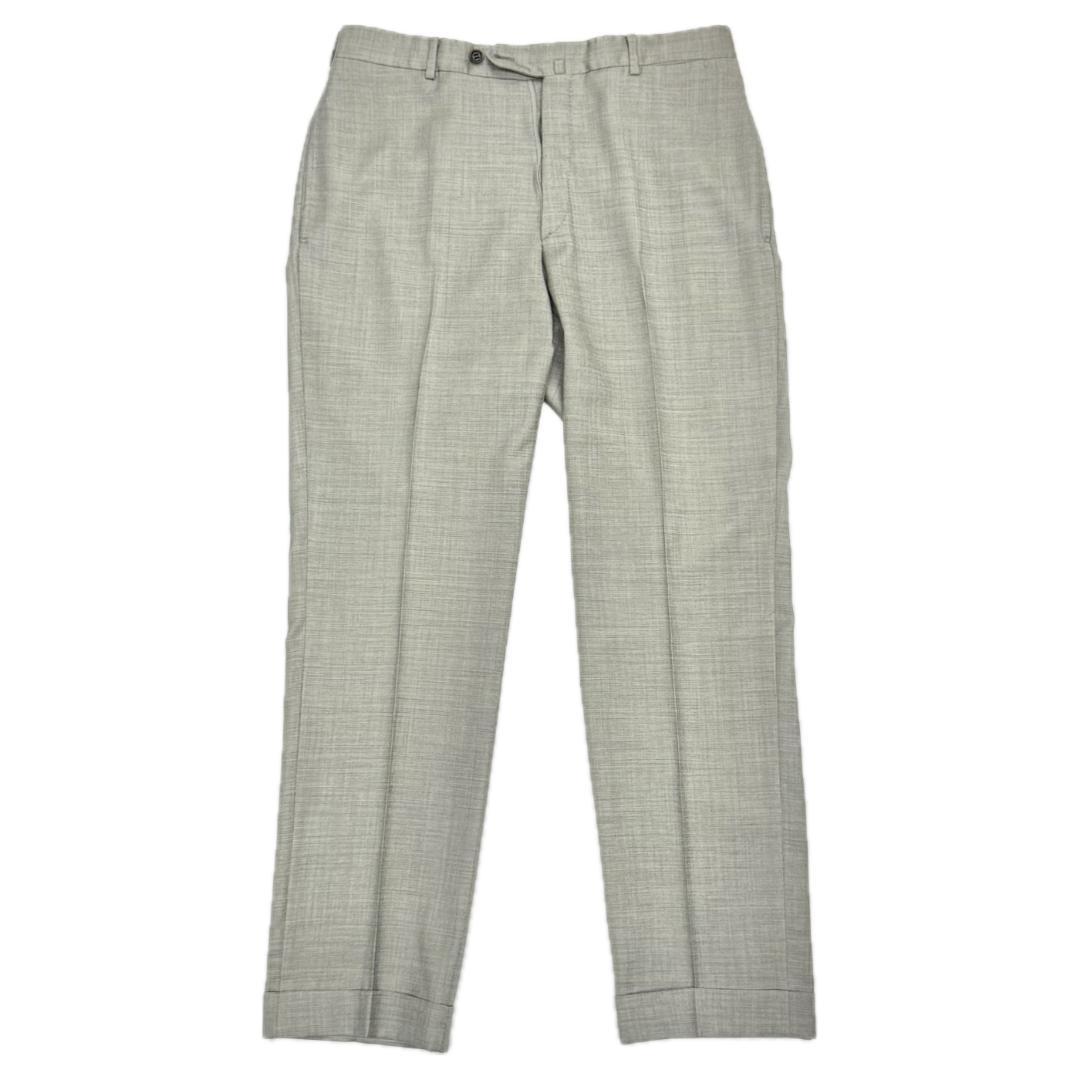 【クリーニング済】Belvest／ベルベスト シングル スーツ L～XL