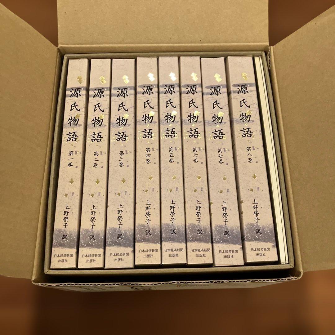 源氏物語　上野栄子　訳　日本経済新聞出版社