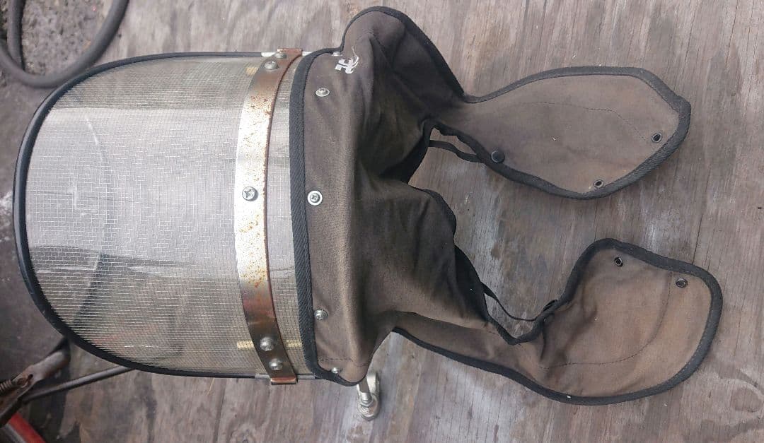 当時アサヒ風防 希少 メッシュ入 GN125 cb125Tバブ