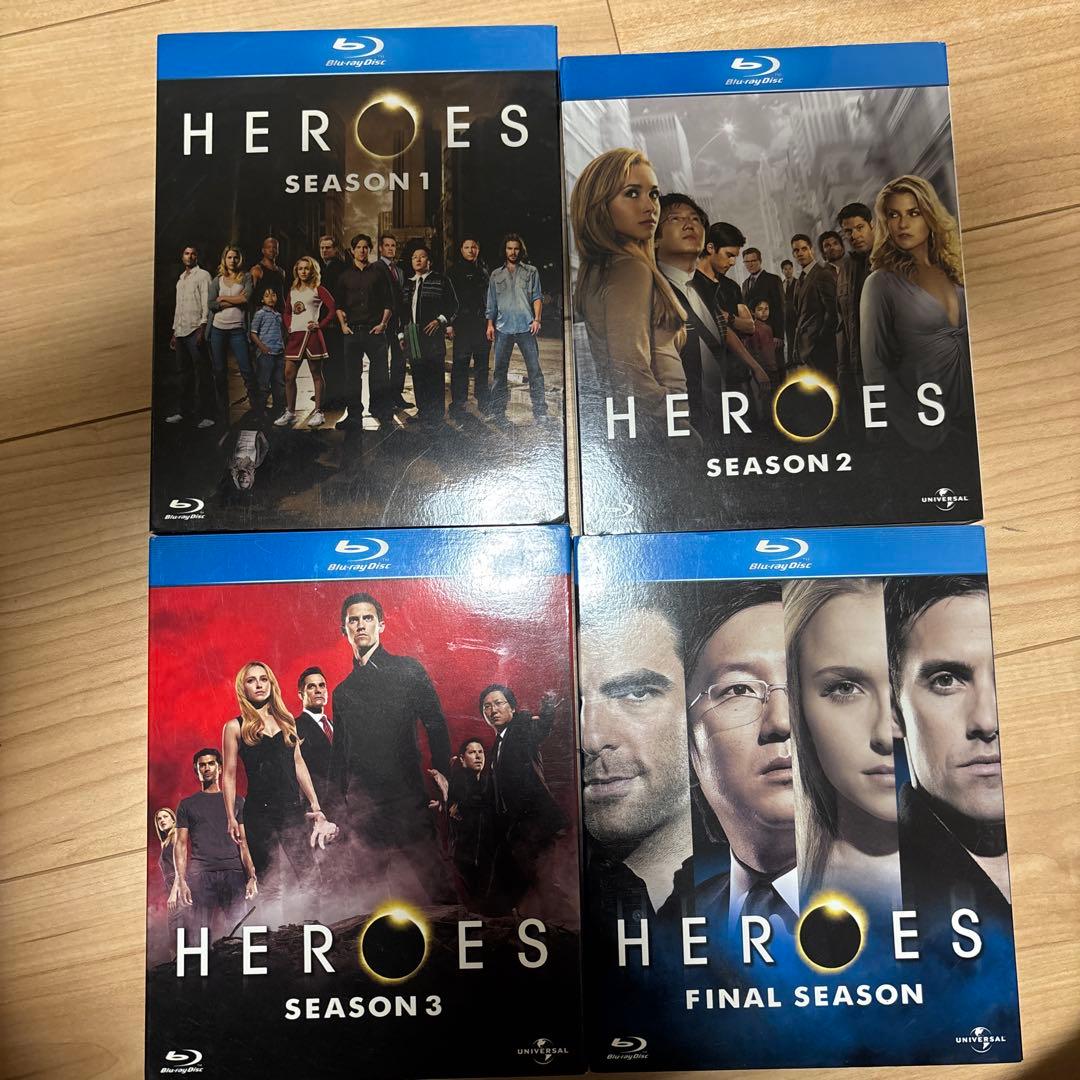HEROES Blu-ray ボックスセット シーズン1-4