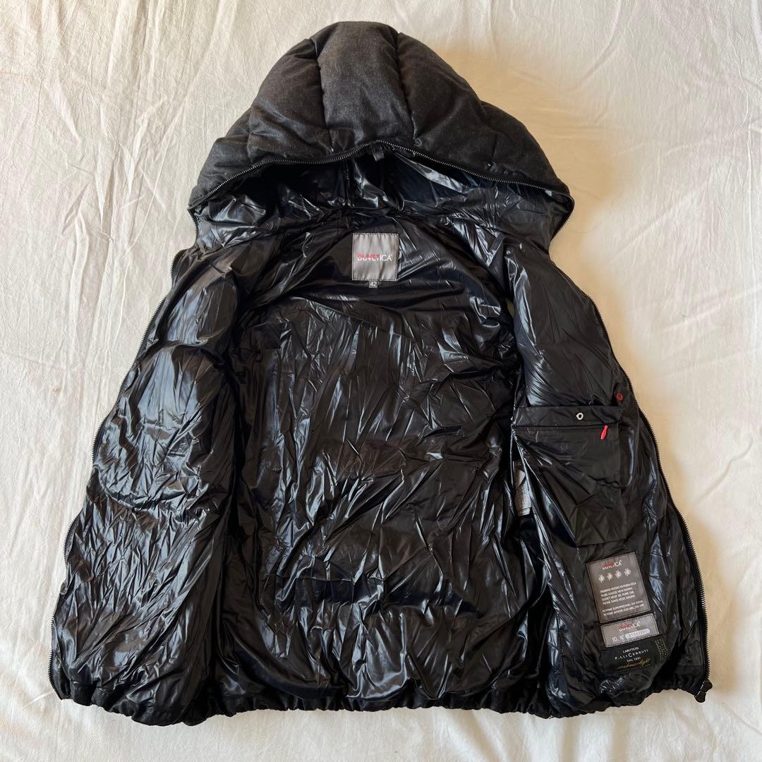 【高級】DUVETICA デュベティカ ダウンジャケット ダウンベスト ブラック