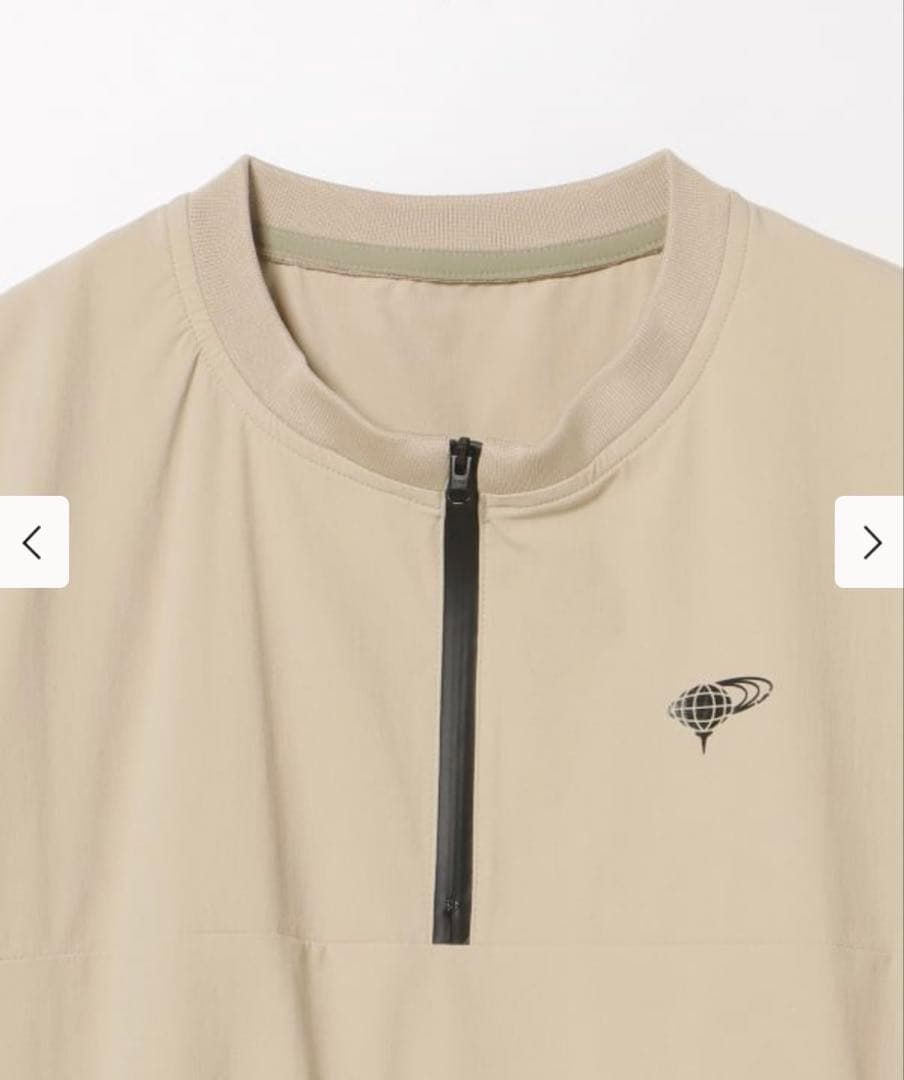 最終値下げ【BEAMS GOLF】トップス 撥水ハーフジップ